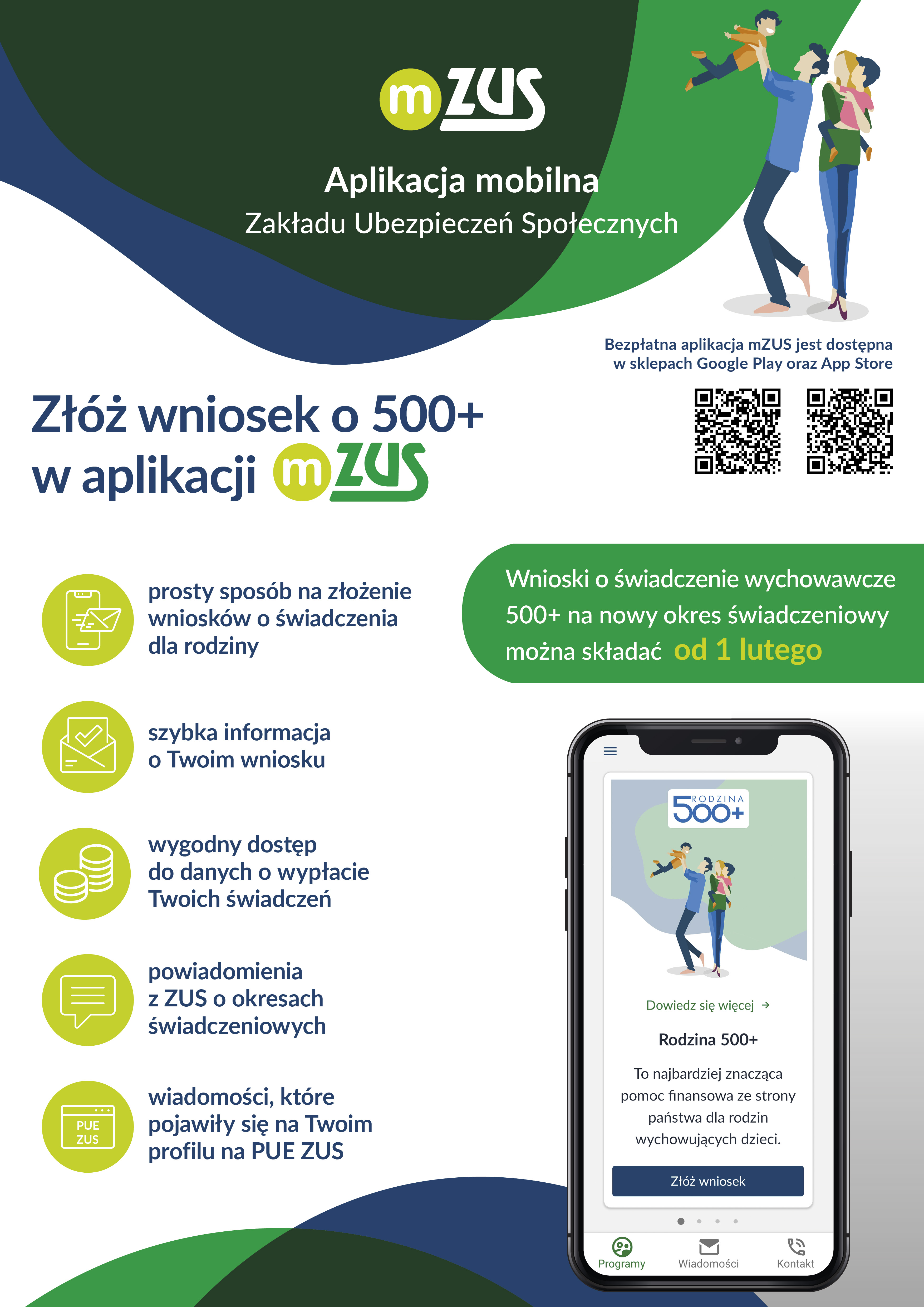 mZUS 500+